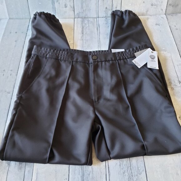 NWT - Vince Camuto Black Pants Jogger Style Side Pockets VP042SV1783 - Size 34 - Picture 2 of 6